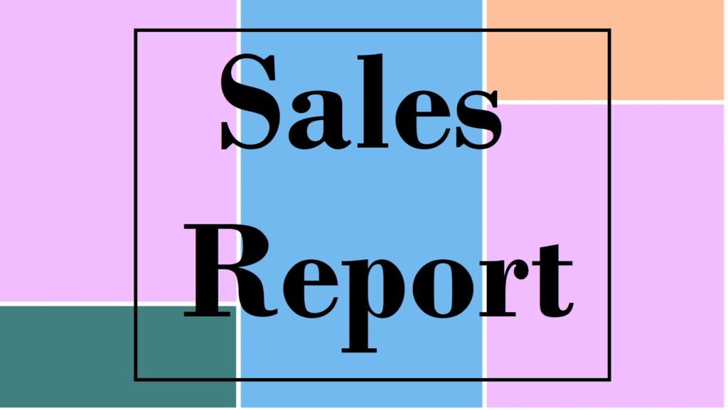 Overview Of Sales Report